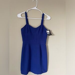 Sparkle & Fade Royal Blue mini Dress NEW WITH TAGS SIZE SMALL